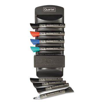 Quartet® Marker Caddy Kit, Broad Chisel Tip, Assorted Colors, 8-set freeshipping - TVN Wholesale
